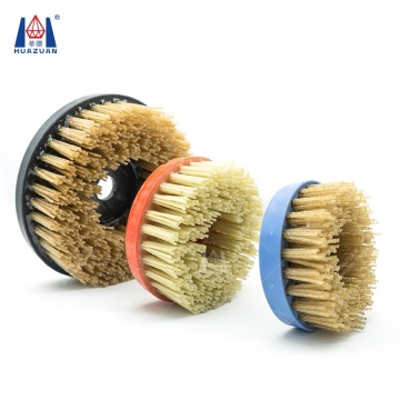 HUAZUAN Diamond Round Abrasive Brushes for Stone Processing