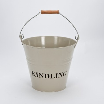 household garbage bucket durable metal garbage bucket