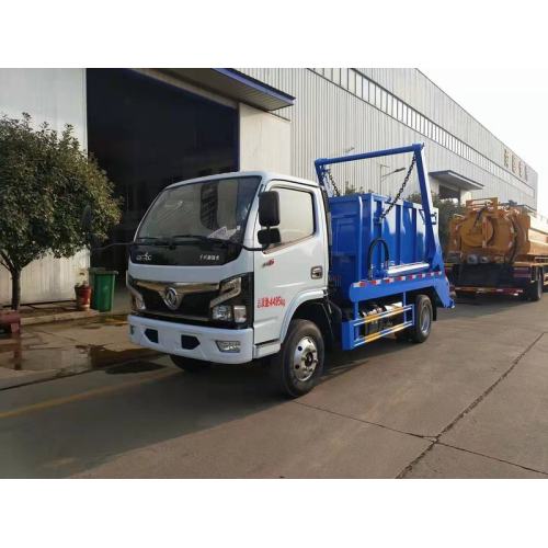 Braço oscilante Dongfeng 4x2 LCV pula caminhão de lixo