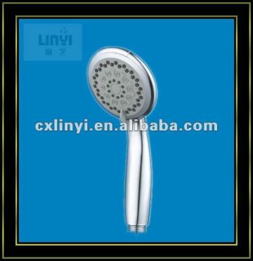 abs plastic silicone shower nozzle