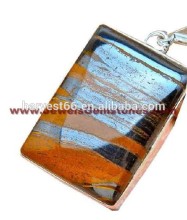 Beautiful Marcasite Multi Colour 925 Sterling Silver Pendant, Gemstone Silver Jewelry, Handmade Silver Jewelry