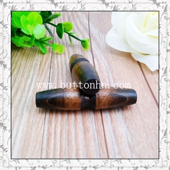 fashion made of wood imitation horn button