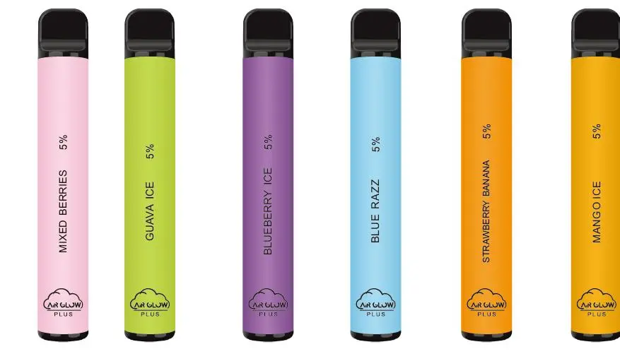 China Hot Selling Air Glow 800 Puffs 550mAh Battery Disposable Vape Pod