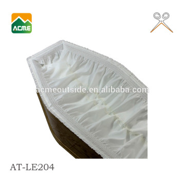 luxury Polyester Satin For Coffin Lining supplier
