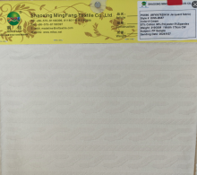 Knitted Cotton Polyester Jacquard fabric .