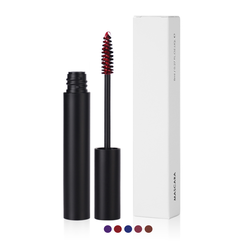 5 colors mascara Colorful mascara Rich dense and MultiColored Colorful waterproof mascara