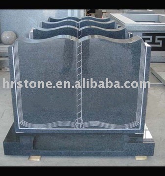book shape headstone