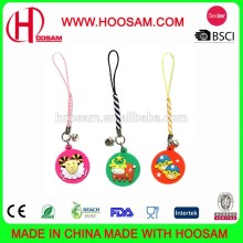 Mobile phone strap;customized cell phone charm ;ornament 3d soft pvc cool cell phone charm