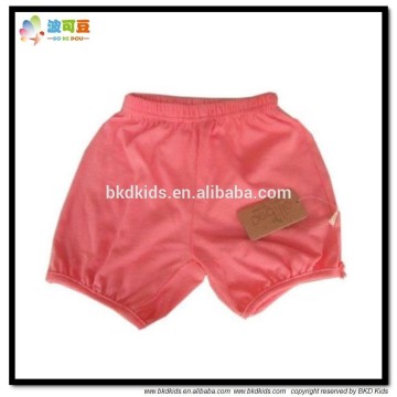 BKD 2015 designer bamboo cotton children girl pants short