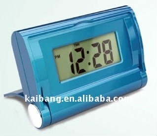Digital LCD alarm clock