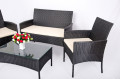 Meubles de patio/jardin définit les meubles en osier de rotin &