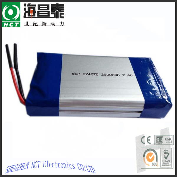 Rechargeable Customized OEM Lithium Polymer Battery Pack with PCM