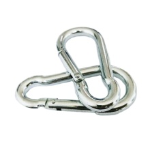 China Oval D Stainless Steel Karabiner Clip 201, 304, 316 DIN5299 for Climbing