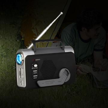 Dynamo FM/WB Radio with Emergency Light