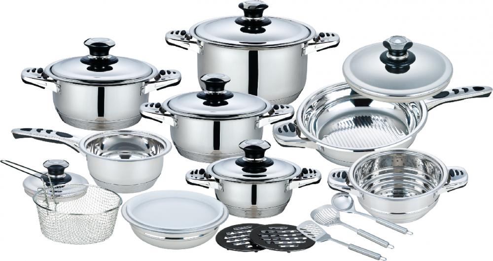 wide edge cookware set