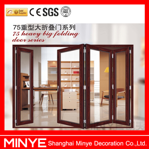 Exquisite Design Big Folding Doors Aluminum Profile Made for