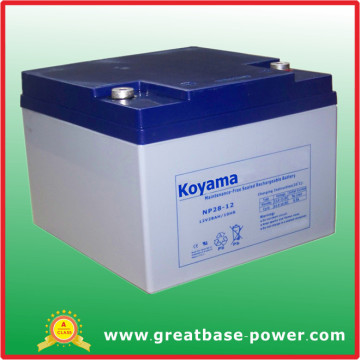 Good Quality Storage Battery Standby Battery 28ah 12V