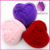 Velvet ring box heart shaped ring box velvet jewelry packaging boxes