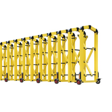 JHR Crowd Retractable Collapsible Scissor Barricade