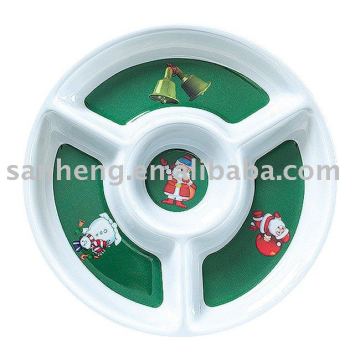 Melamine round candy dish