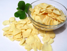 Dry Organic Garlic Flakes