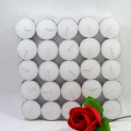 bon marché bougies chauffe-plat 4hrs blanches / image de velas