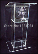 Acrylic conference platform, the reception desk, table, welcome promotion stage lectern The platform
