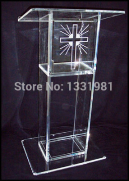 Acrylic conference platform, the reception desk, table, welcome promotion stage lectern The platform