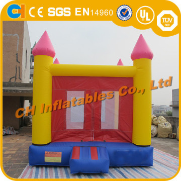 Pink Inflatable bouncy castle , inflatable mini castle, indoor bouncy slide