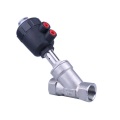 SS316l Air Connect Female Thread Angle Seat Valve