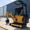 0.8ton Mini Excavator พร้อมเครื่องยนต์ CE Koop