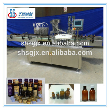 30-100ml cough syrup filling capping machine