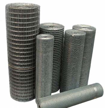 High tensile strength hot-dipped galvanized steel wire 1/2'' welded mesh roll for zoo mesh