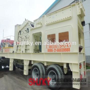 Shunky Mobile Quartz Crusher for Sale