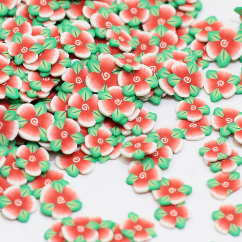 Cartoon Small Flower Polymer Clay Slices Mud Clay Slime Filling For Nail Art DIY Decor Phone Shell Accessories