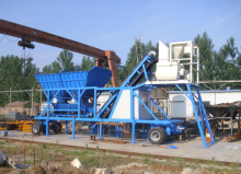 25m3/H Moblile Concrete Cement Plant