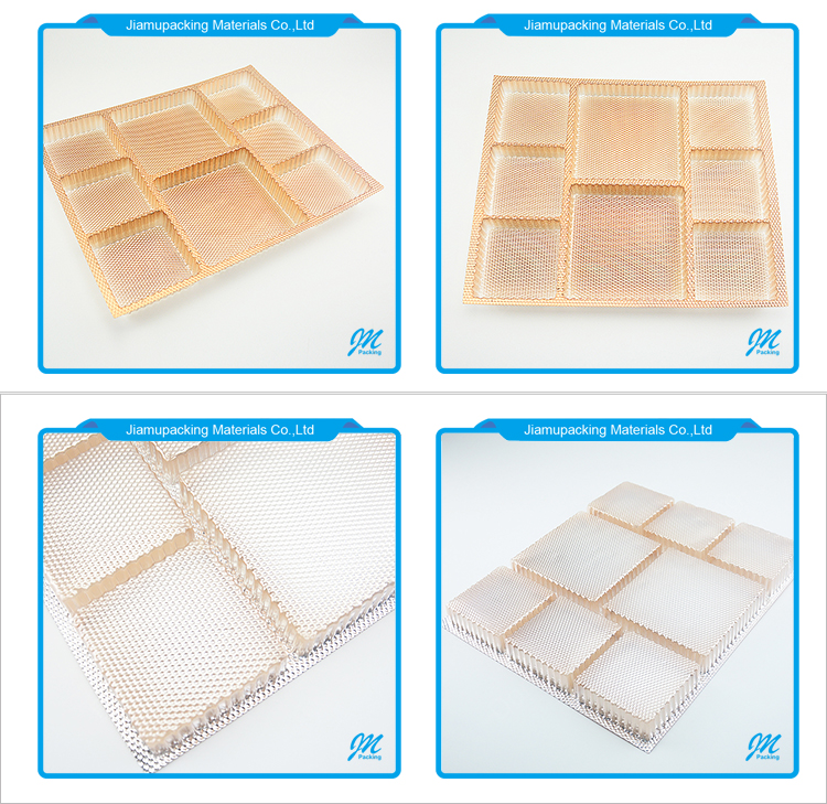 food grade plastic food compartment tray for mooncake