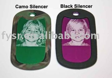 silicon dog tag silencer silicon pet tag silencer