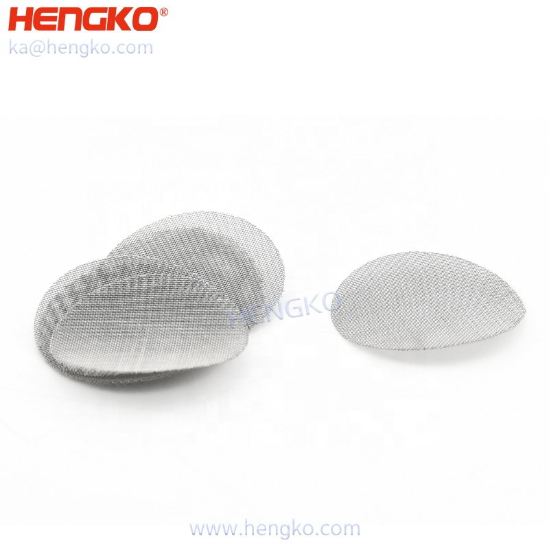 HENGKO customized stainless steel 316L screen mesh filter disc for filtration system