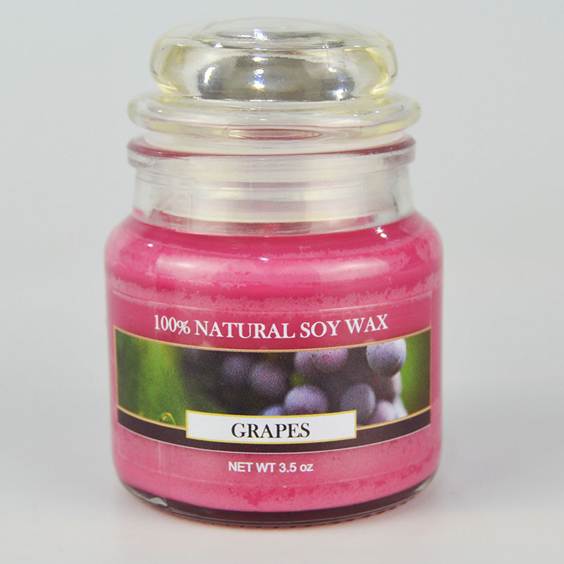Personalized Luxury All Natural Scented Glass Candles