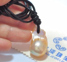 Nuture pearl pandent 15X18MM Big size ,for man or women PP001