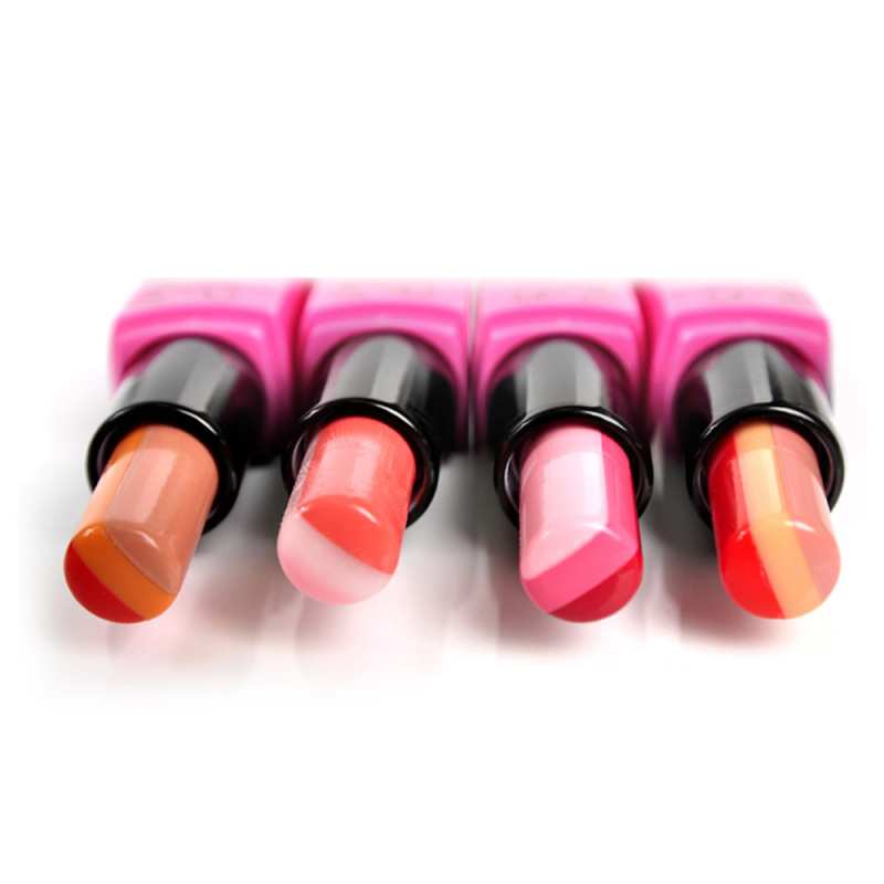 Fashion three color single lipstick