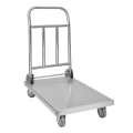 Foldable stainless steel trolley