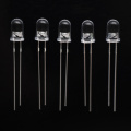 5mm شنه LED 520-525nm روښانه لینز سانان چپ