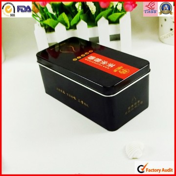 factory sale top grade rectangular tin tea packaging box