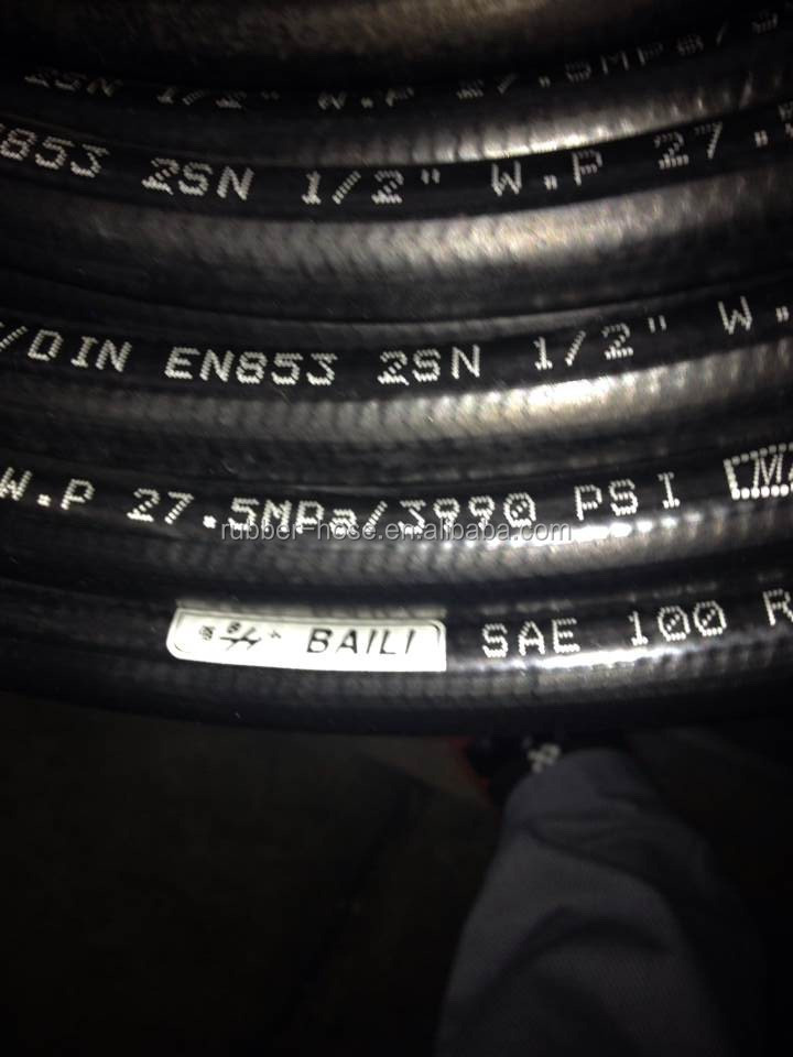 Hydroflex Dunlop Diamond PIX Polyflex euroflex aeroflex Hydraulic Hose EN 853 1SN - DIN 20022 1SN - SAE 100 R1 AT