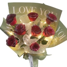 Korean Flower Wrapping Paper - Waterproof Spray Yarn Package Paper for Flowers