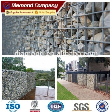 gabion stone walls/welded rock gabion/wire cage basket