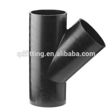 45 degree carbon steel pipe fitting lateral tee