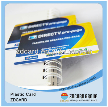 Good quality plastic pvc cards